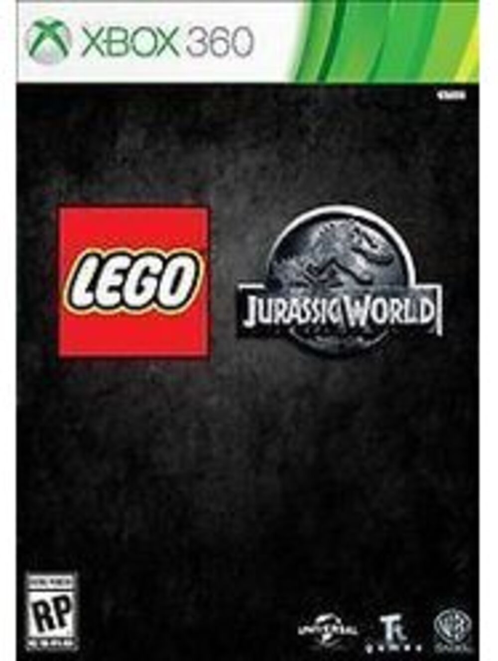 LEGO Jurassic World ( Xbox 360) Minor Artwork Wrinkle. New Case. Tested. 